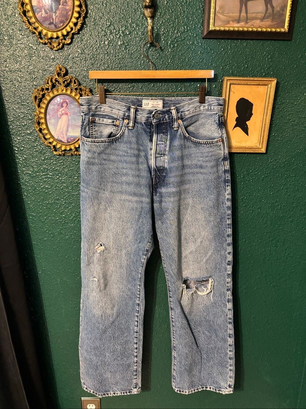Gap 90’s Loose Baggy Jeans Sz 31x30